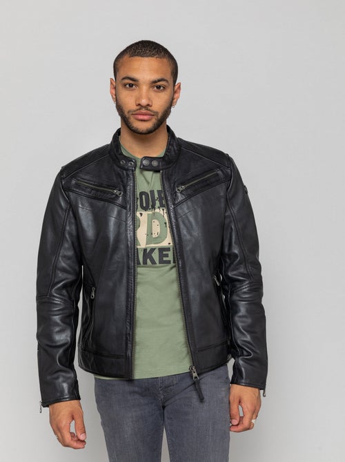 Blouson En Cuir  Drake Holster Redskins - Kiabi