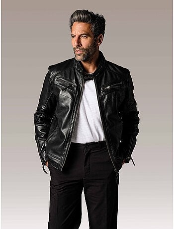 Blouson En Cuir Drake Holster Redskins
