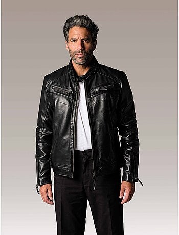 Blouson En Cuir Drake Holster Redskins