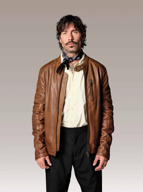 Blouson En Cuir  Formula Stown Redskins - Kiabi