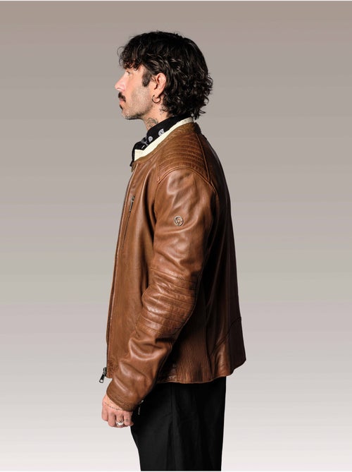 Blouson En Cuir  Formula Stown Redskins - Kiabi