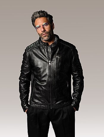 Blouson En Cuir Formula Stown Redskins