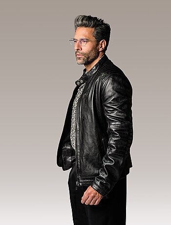 Blouson En Cuir Formula Stown Redskins