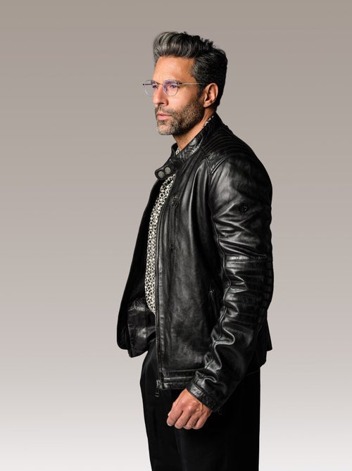 Blouson En Cuir  Formula Stown Redskins - Kiabi