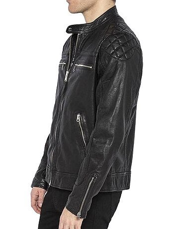 Blouson en Cuir Homme Schott