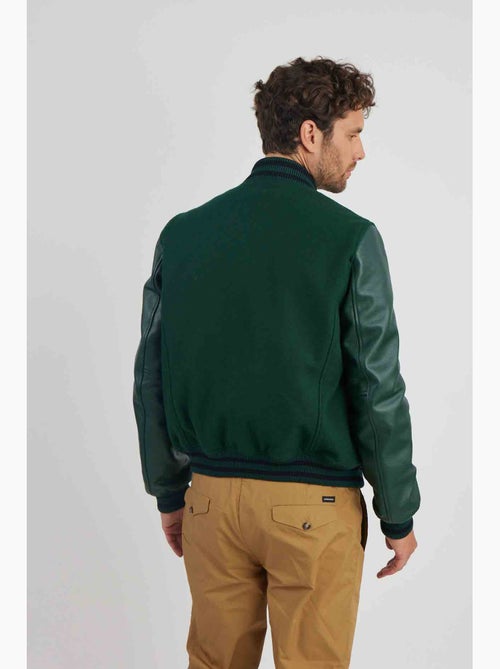 Blouson En Cuir  Oxford Hatch Redskins - Kiabi