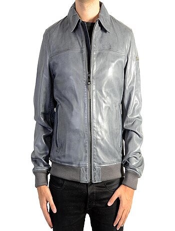 Blouson en Cuir Redskins Rodger Mojito