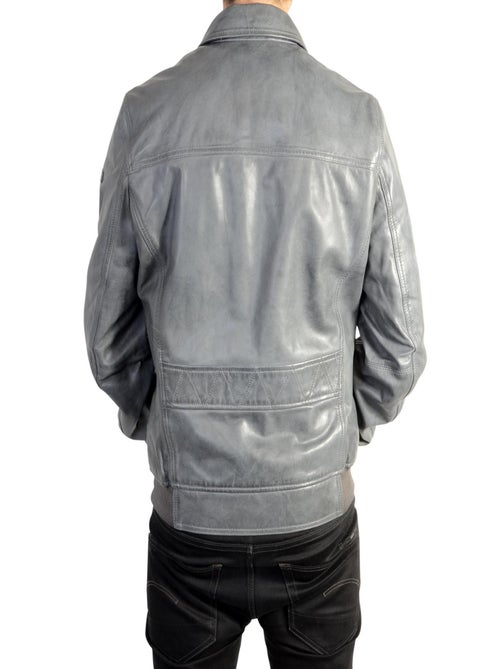 Blouson en Cuir Redskins Rodger Mojito - Kiabi