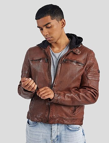 Blouson En Cuir Ryde Barcelona Redskins