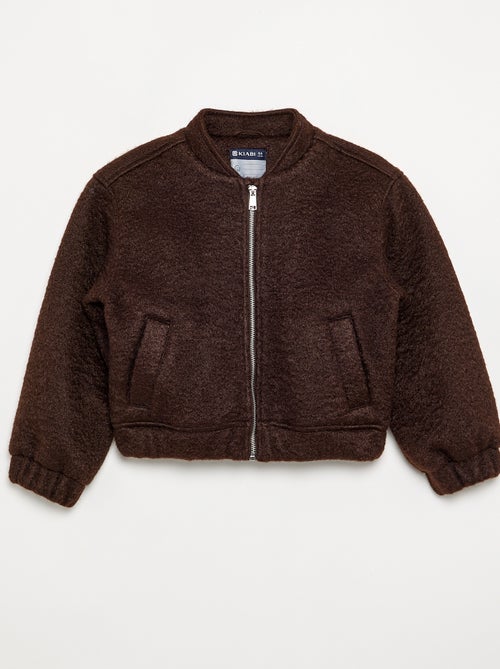 Blouson en faux lainage - Kiabi Blouson en faux lainage - Kiabi