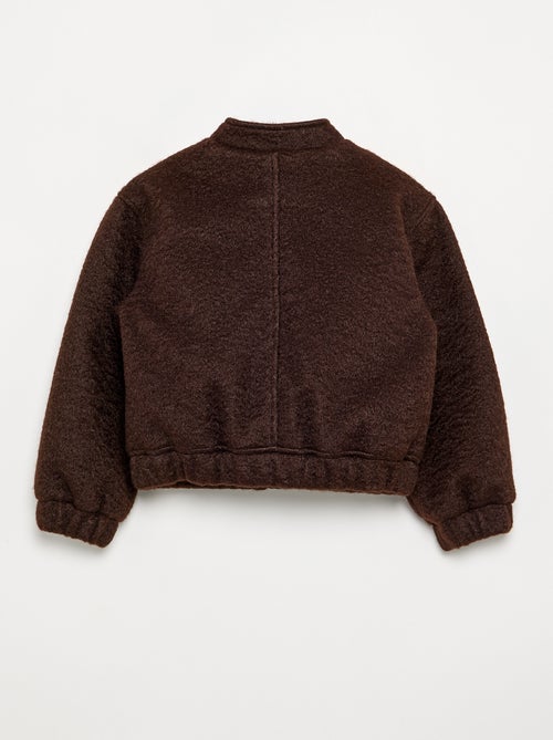 Blouson en faux lainage - Kiabi Blouson en faux lainage - Kiabi