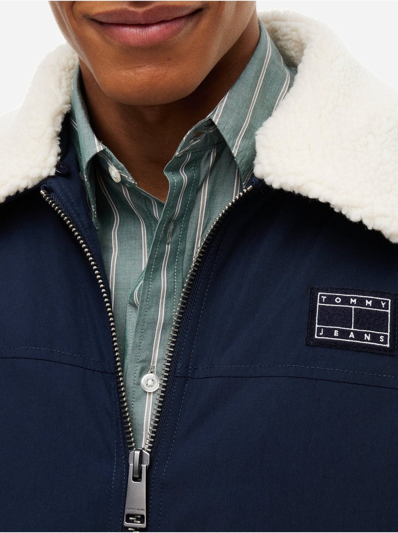Blouson en jean - tommy jeans Bleu foncé - Kiabi