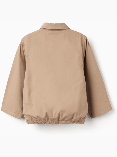 Blouson en sergé de coton avec poches - Kiabi