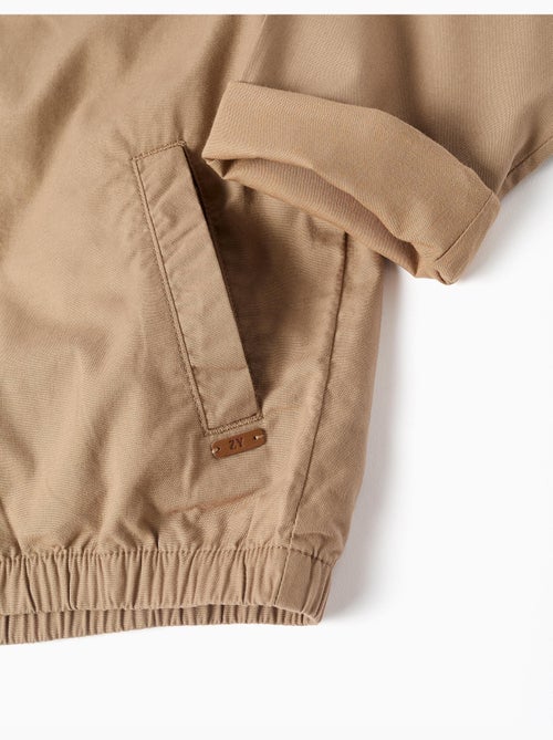 Blouson en sergé de coton avec poches - Kiabi