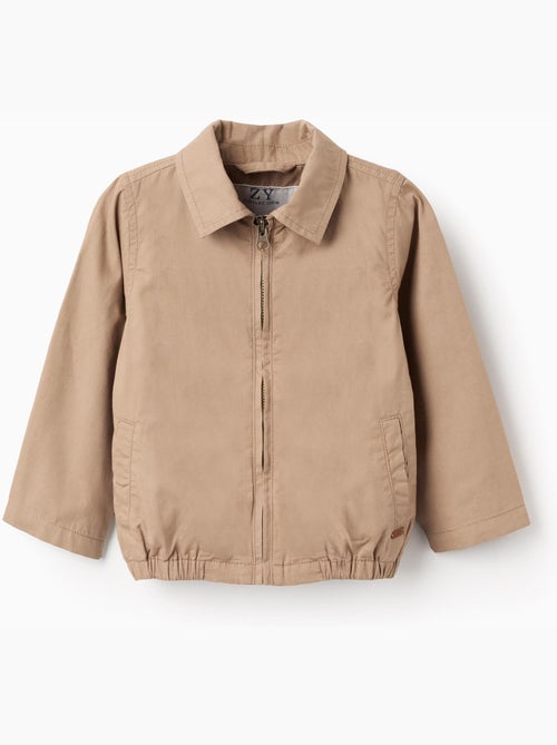 Blouson en sergé de coton avec poches - Kiabi