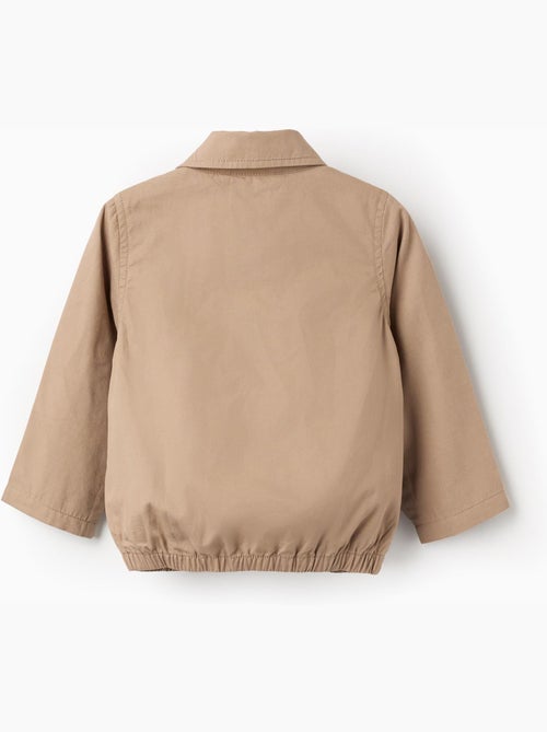 Blouson en sergé de coton avec poches - Kiabi