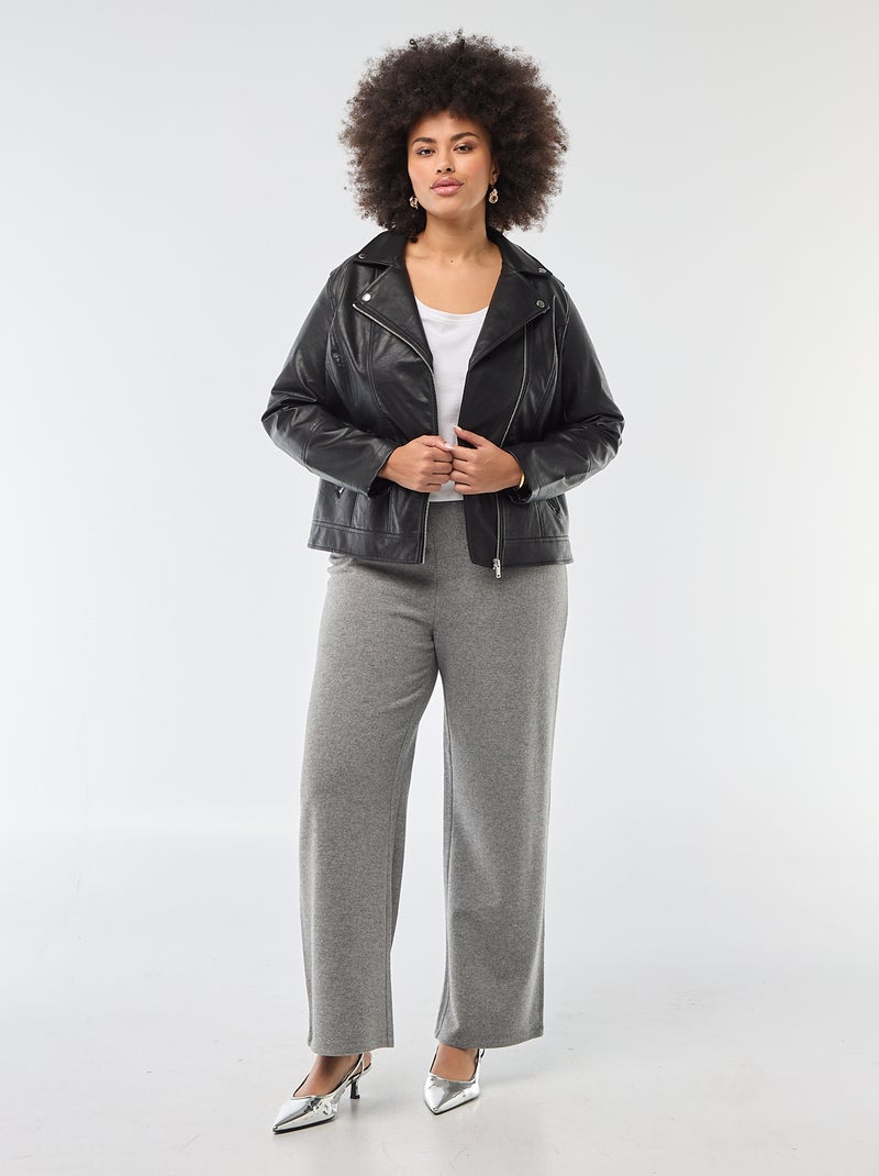 Grande Taille Perfecto Femme Kiabi Cuir Veste Femme Grande Taille