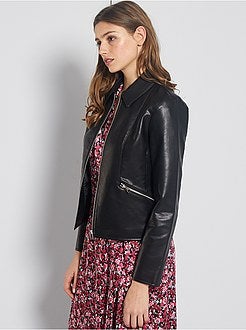 Blouson en simili - Kiabi