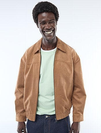 Blouson en suédine
