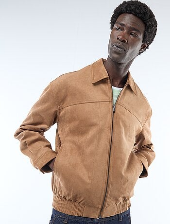 Blouson en suédine