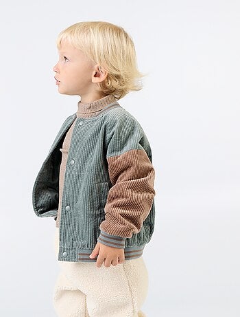 Blouson en velours côtelé