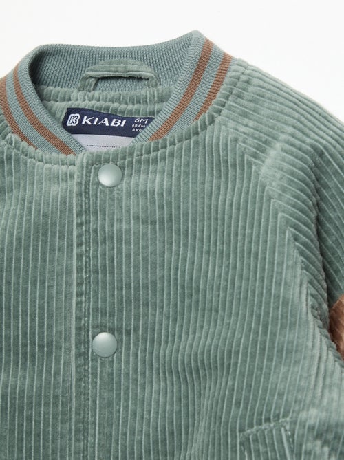 Blouson en velours côtelé - Kiabi Blouson en velours côtelé - Kiabi