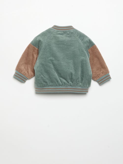 Blouson en velours côtelé - Kiabi Blouson en velours côtelé - Kiabi