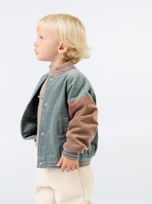 Blouson en velours côtelé - Kiabi Blouson en velours côtelé - Kiabi