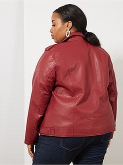 Blouson esprit biker - Kiabi