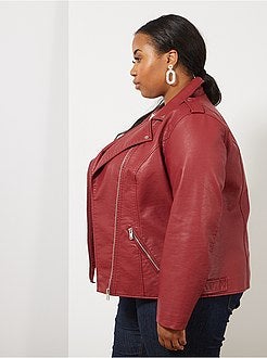 Blouson esprit biker - Kiabi