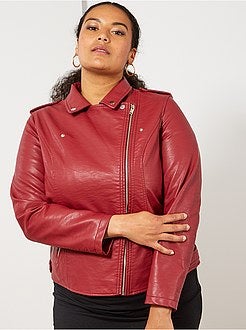 Blouson esprit biker - Kiabi