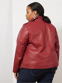 Blouson esprit biker - Kiabi