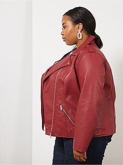 Blouson esprit biker - Kiabi