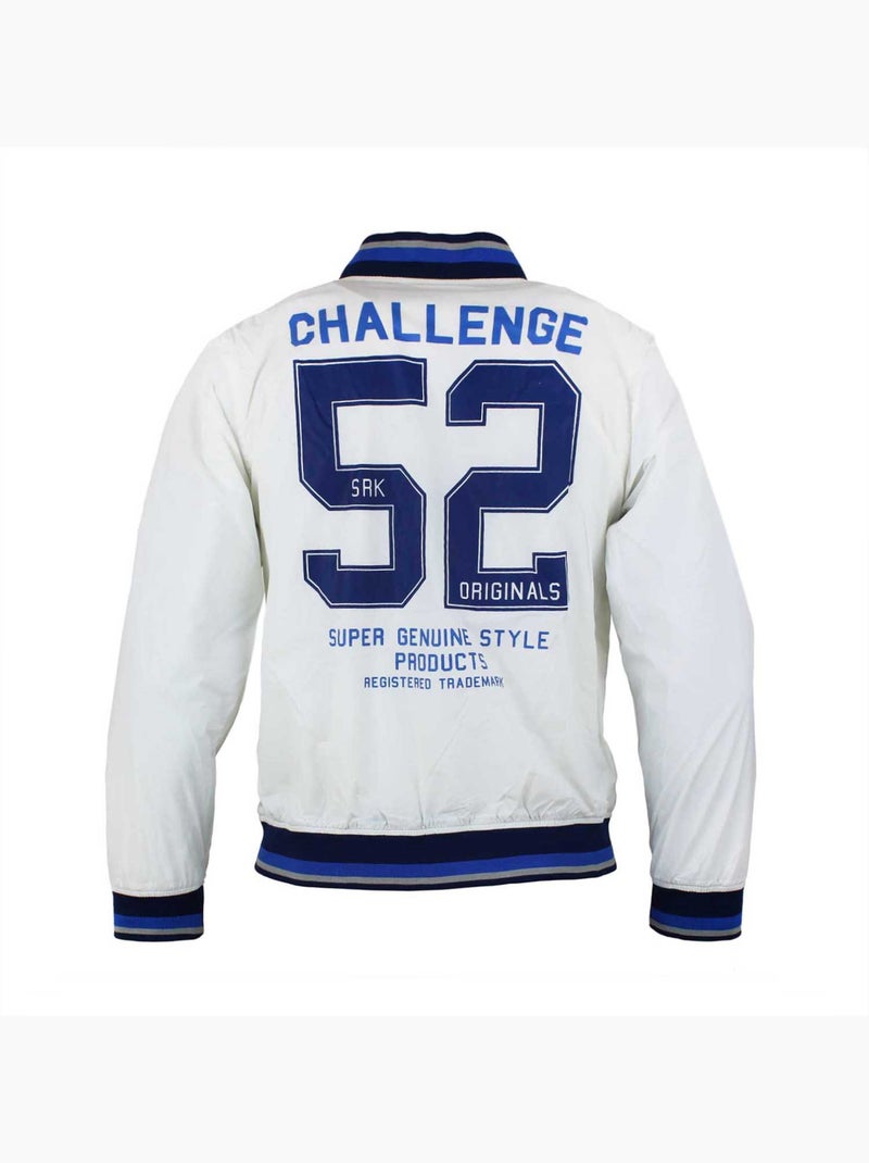 Blouson esprit coupe-vent garçon ECAVEN - SRK Blanc - Kiabi