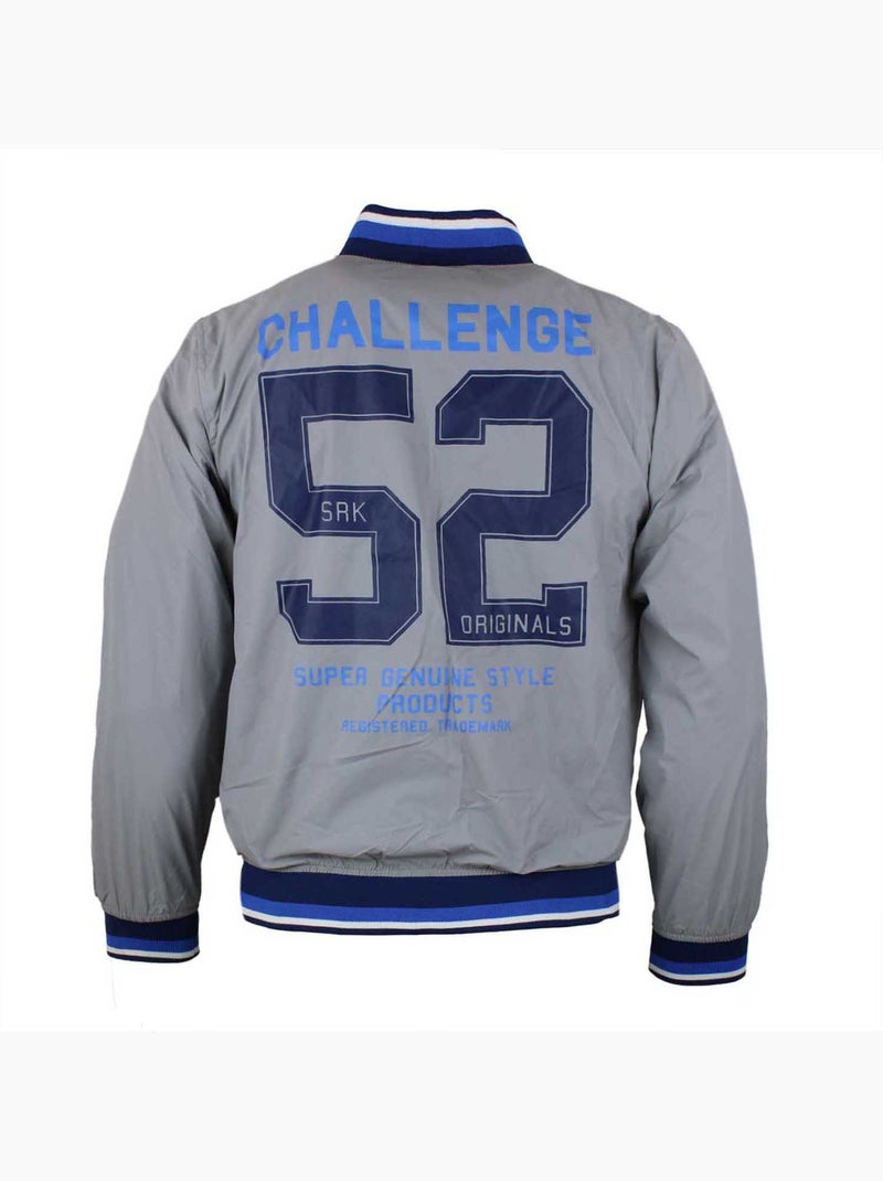 Blouson esprit coupe-vent garçon ECAVEN - SRK Gris - Kiabi