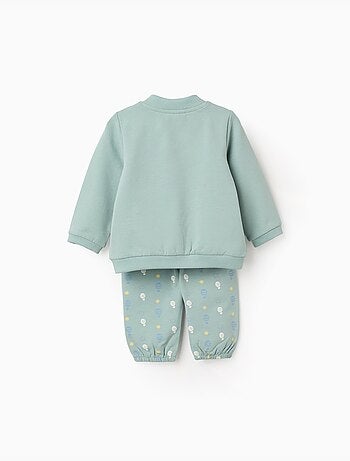 Blouson et pantalon en coton à motif