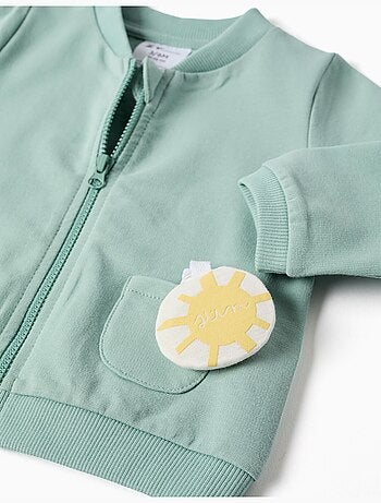 Blouson et pantalon en coton à motif