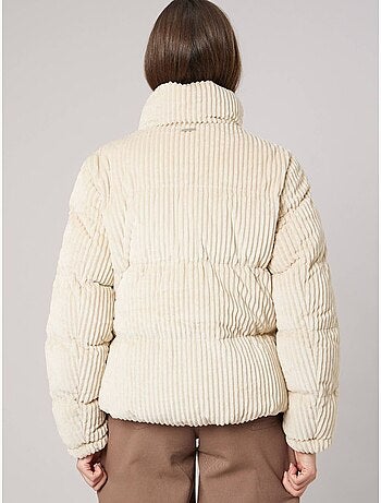 Blouson femme effet velours côtelé 'deeluxe'