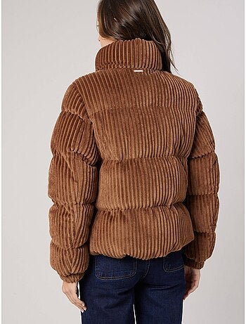 Blouson femme effet velours côtelé 'deeluxe'