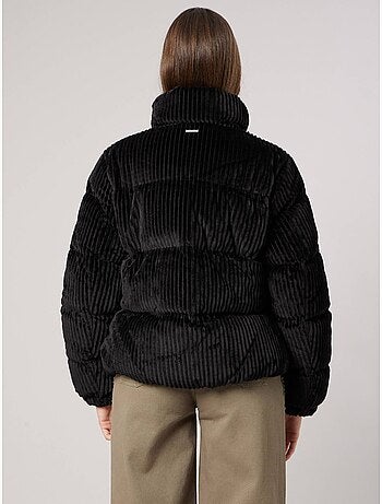 Blouson femme effet velours côtelé 'deeluxe'