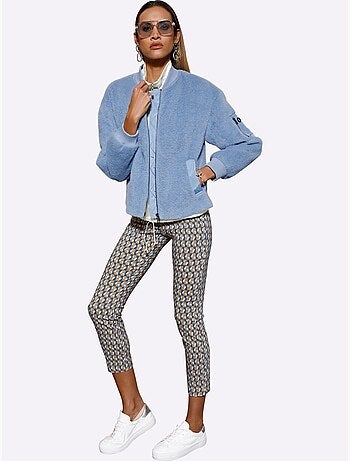 Blouson Fil Moelleux à Poils Longs - Taille Standard - Helline