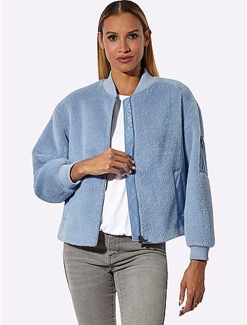 Blouson Fil Moelleux à Poils Longs - Taille Standard - Helline