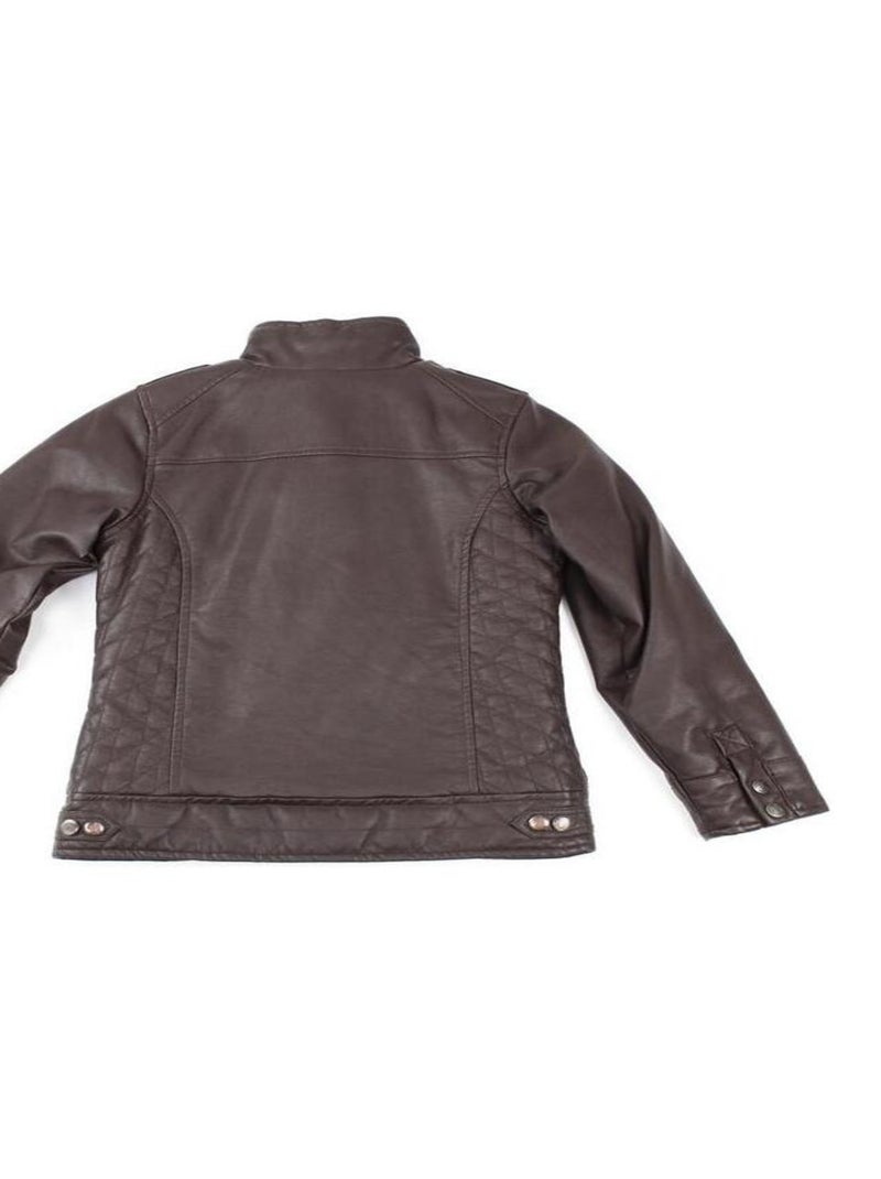 Blouson fille FIKIR - MISS GIRLY Marron - Kiabi