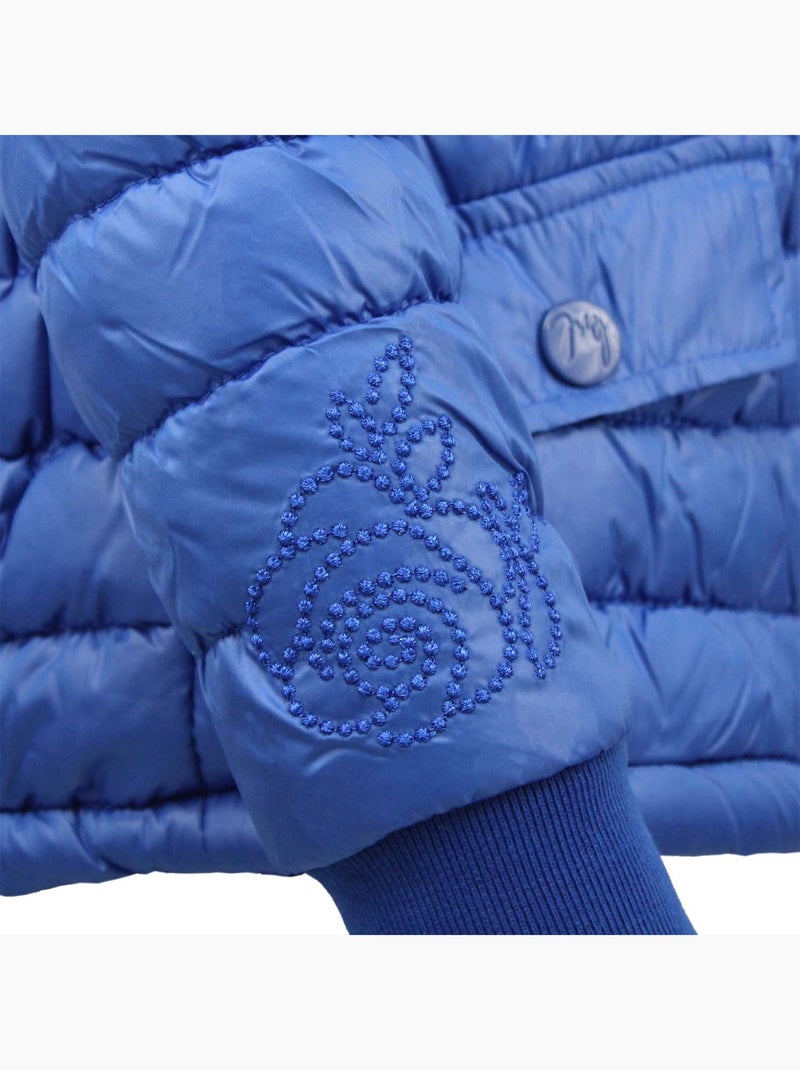 Blouson fille FUFU - MISS GIRLY Bleu - Kiabi