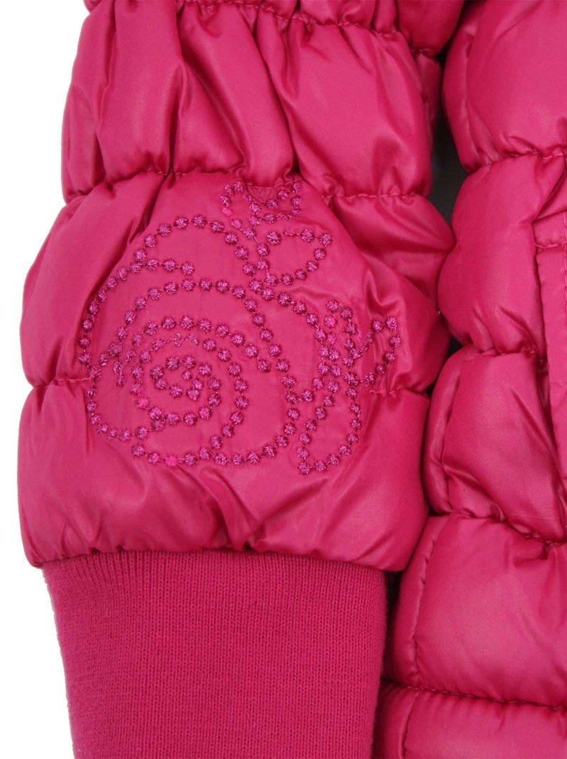 Blouson fille FUFU - MISS GIRLY Rose - Kiabi