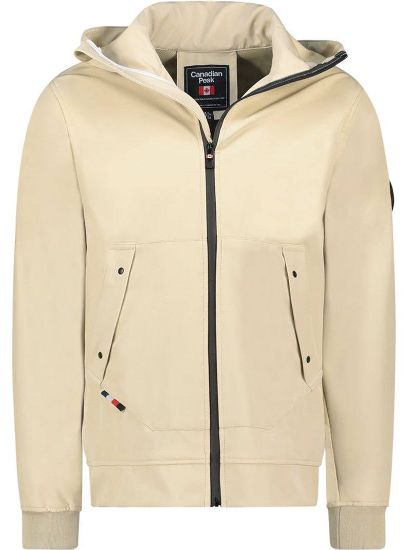 Blouson fin à capuche abraleak – canadian peak Beige - Kiabi