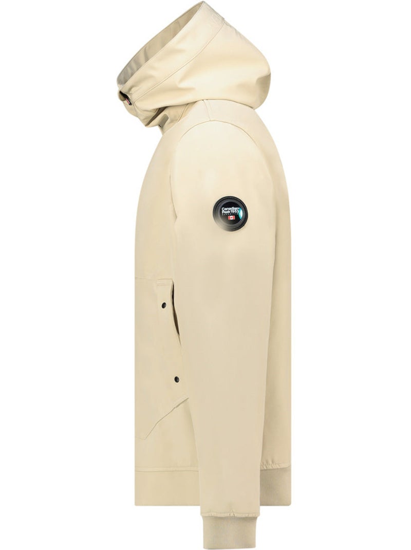 Blouson fin à capuche abraleak – canadian peak Beige - Kiabi