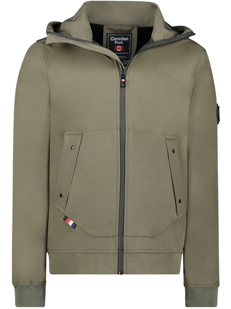 Blouson fin à capuche abraleak – canadian peak Kaki - Kiabi