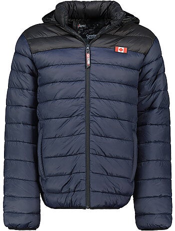 Blouson fin matelassé à capuche amigoclerceak – canadian peak