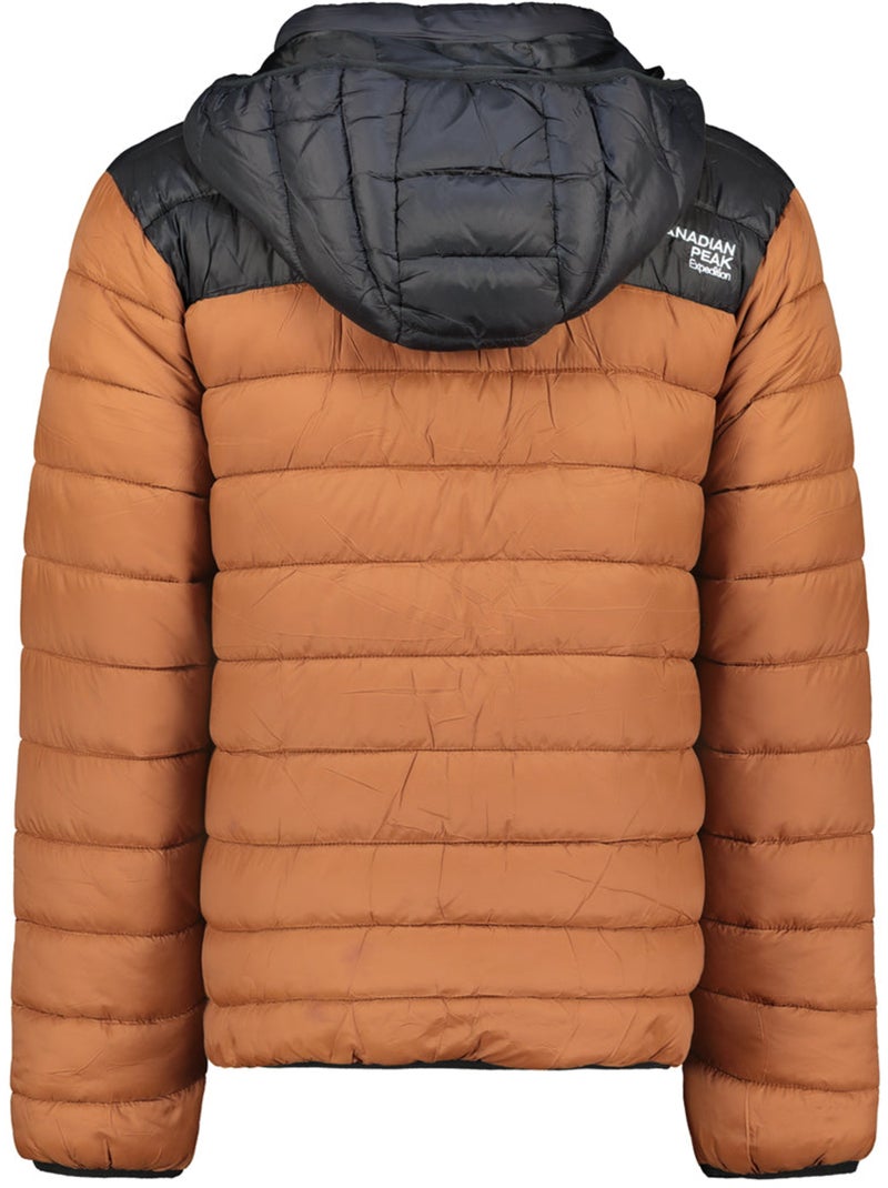 Blouson fin matelassé à capuche amigoclerceak – canadian peak Camel - Kiabi
